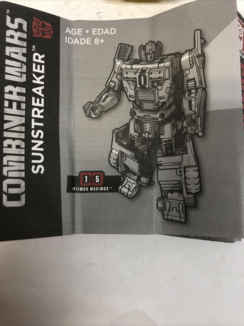 Transformers Combiner Wars Sunstreaker Deluxe Class 2014 Complete Mint w/instruc
