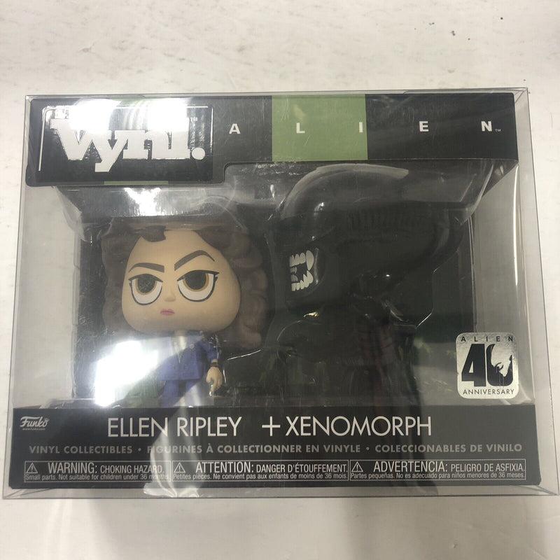 Vynl. Alien Ellen Ripley & Xenomorph 40th Anniversary 2-Pack 2019 Mint In Box