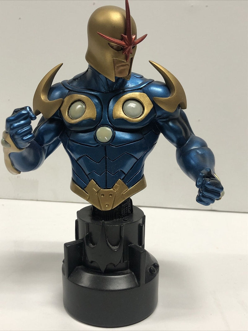 Nova Marvel Mini-bust 6.5” Sculpted By The Kucharek  Brothers 2011