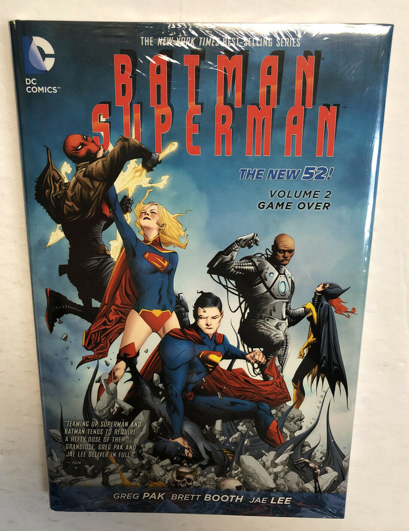 Batman/Superman Vol.2: Game Over | Hc Hardcover (NM)(2014) Greg Pak | Sealed