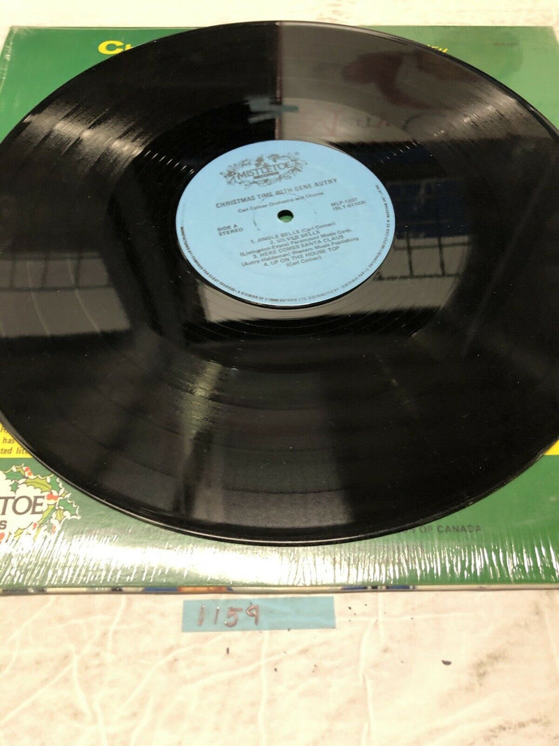 Gene Autry Christmastime With Vinyl LP Album