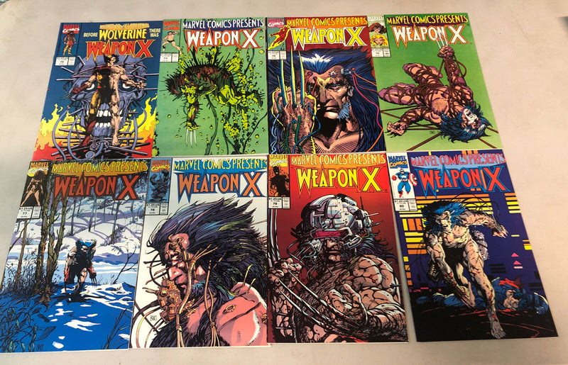 Marvel Comics Presents #72-84 (VF/NM) Missing #76 Set Weapon X Barry Smith Art