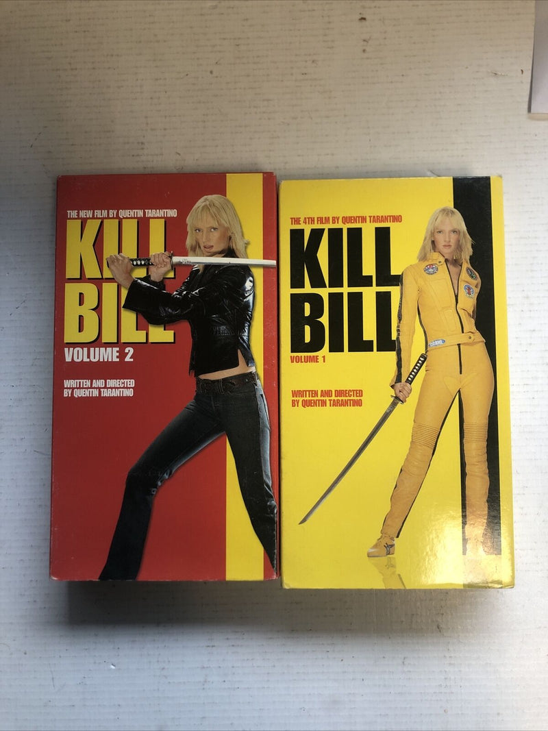 KILL BILL VOL 1 & 2(VHS)