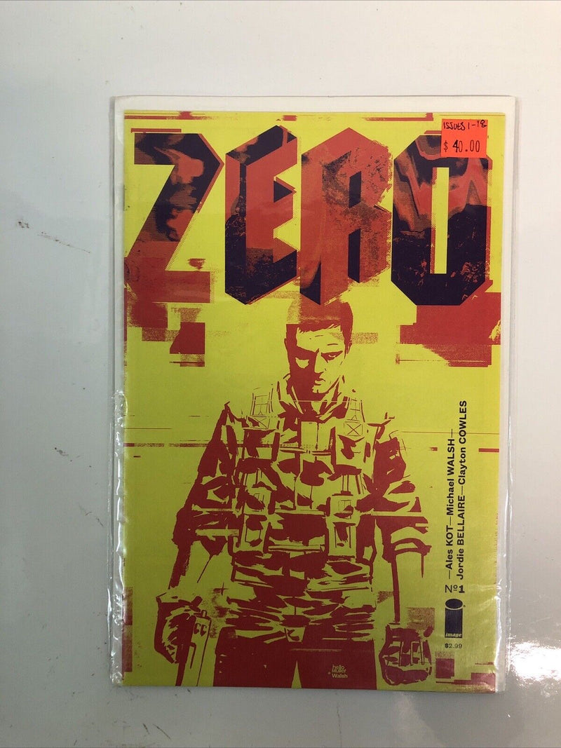 Zero (2013) Complete Set # 1-18 & 2 Variant Cover # 1 (VF/NM) Image Comics