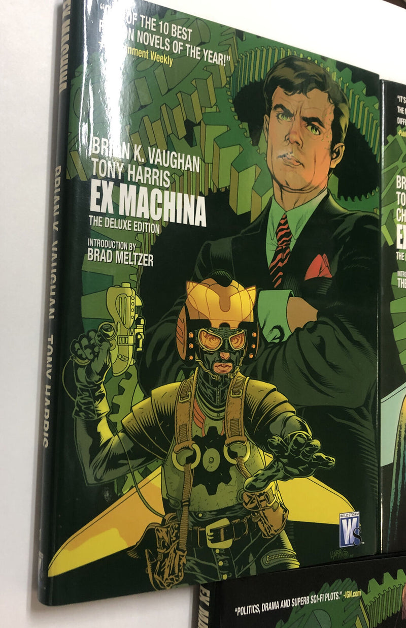 Ex Machina Deluxe Edition Vol 1-5 HC Hardcover Complete Set | Vaughan | Harris