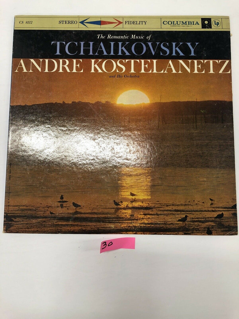 Romantic Music Of Tchaikovsky Conducted By Andre Kostelanetz. Vinyl LP Album