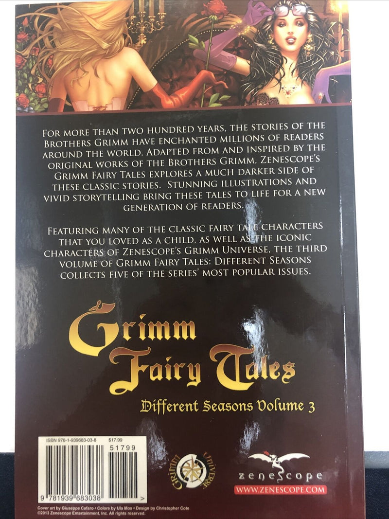 Grimm Fairy Tales Different Seansons Vol.3 (2012) Zenescope TPB SC Ralph Tedesco