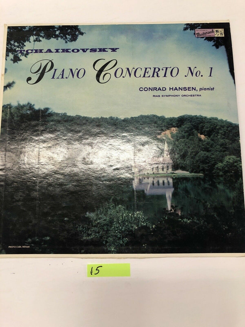 Tchaikovsky Piano Concerto No 1 Pianist Conrad Hansen Vinyl LP Album