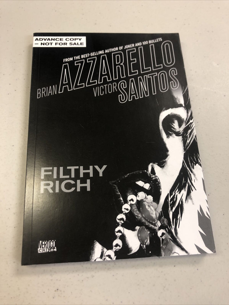 Filthy Rich (2009) Vertigo TPB SC Brian Azzarello