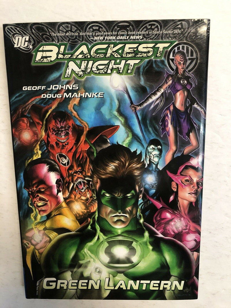 Blackest Night: Green Lantern | Hc Hardcover (NM)(2010) Geoff Johns | Dc Comics