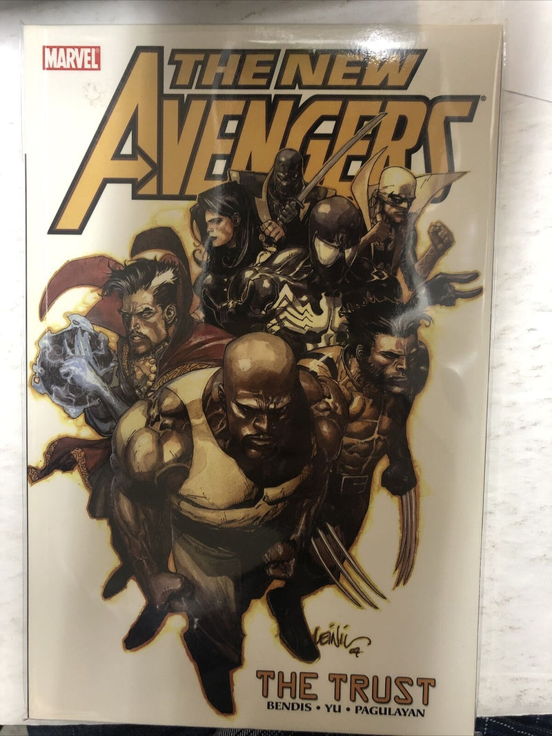 The New Avengers Vol.7 The Trust (2008) Marvel TPB SC Brian Michael Bendis