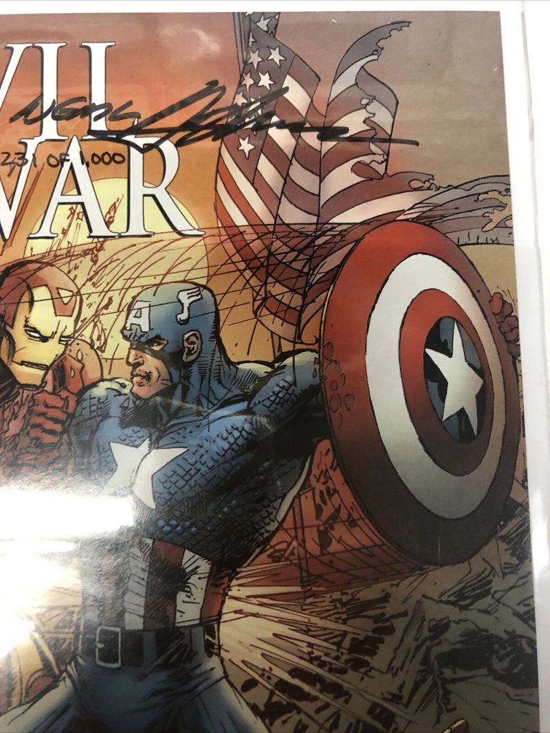 Civil War • Secret Wars • Marvel Universe • Signed Neal Adams • VF / NM