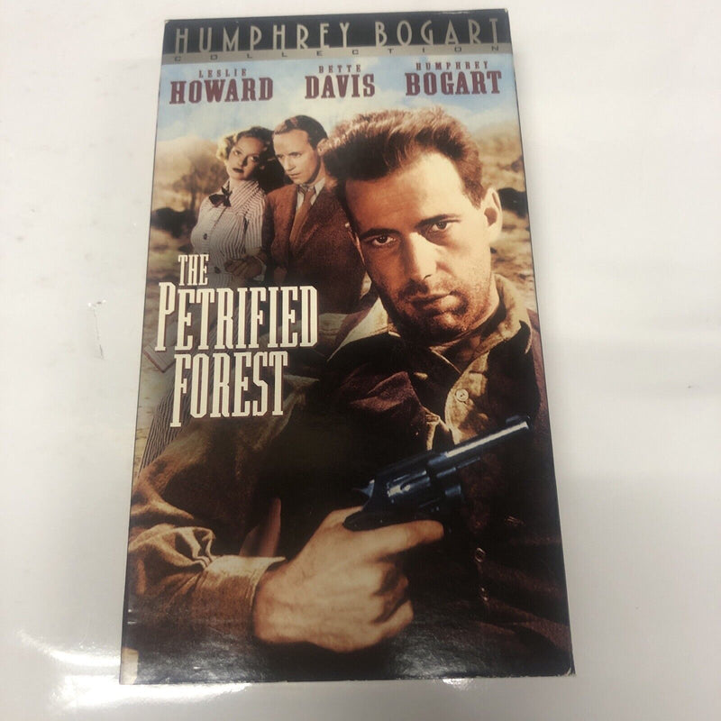 The Petrified Forest (2000) VHS • Humphrey Bogart Collection • Leslie Howard