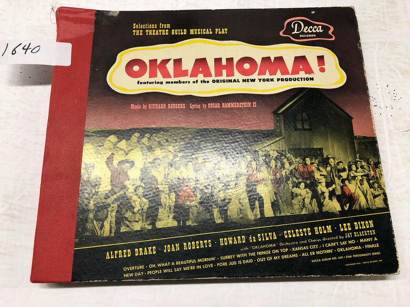 Oklahoma 6 Shellac Box Set 78RPM