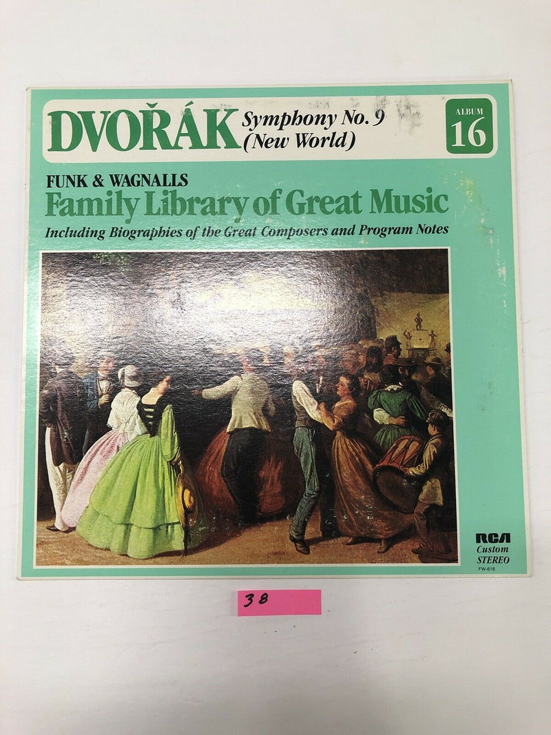 Dvorak New World Symphony No 9 Dunk & Wag all’s. Vinyl LP Album