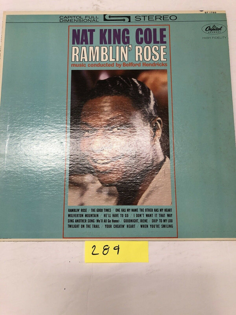 Nat King Cole Ramblin’ Rose  Vinyl  LP Album
