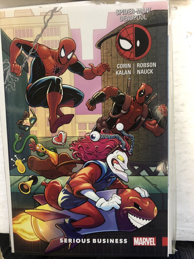 Spider Man Deadpool Vol.4 Serious Business (2017) Marvel SC TPB Joshua Corin