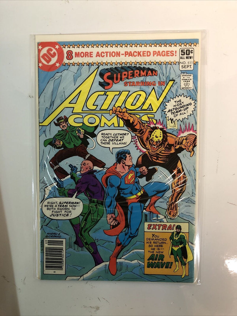 Superman Starring In Action Comics (1979) Complete Set