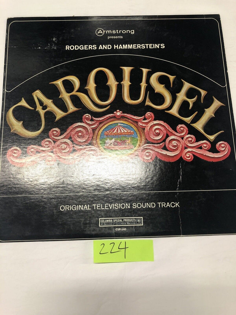 Carousel Original  Television Soundtrack Vinyl LP Album