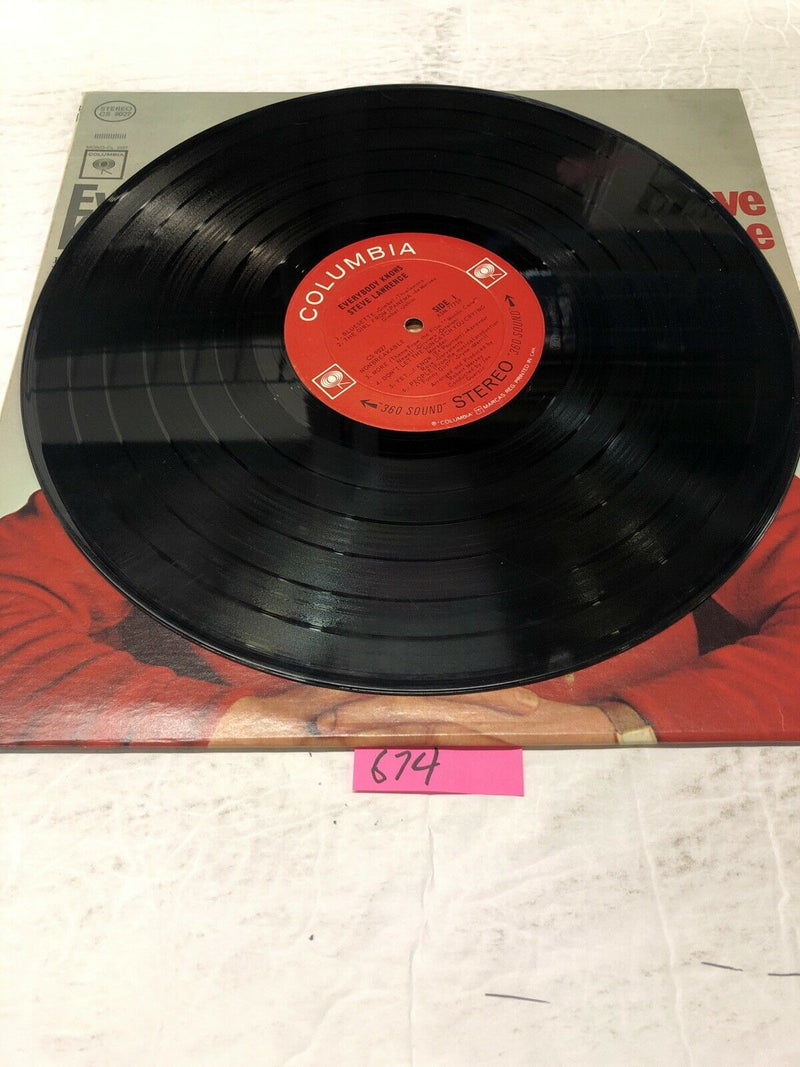 Steve Lawrence. Everybody Knows. Vinyl  LP Album