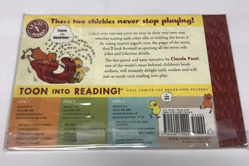 Chick & Chickie Play All Day (2013) TPB • Toon Books • Claude Ponti