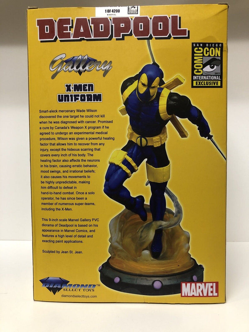 Marvel Gallery Comic Con Exclusive Deadpool X-Men Uniform 1/4200 PVC Statue