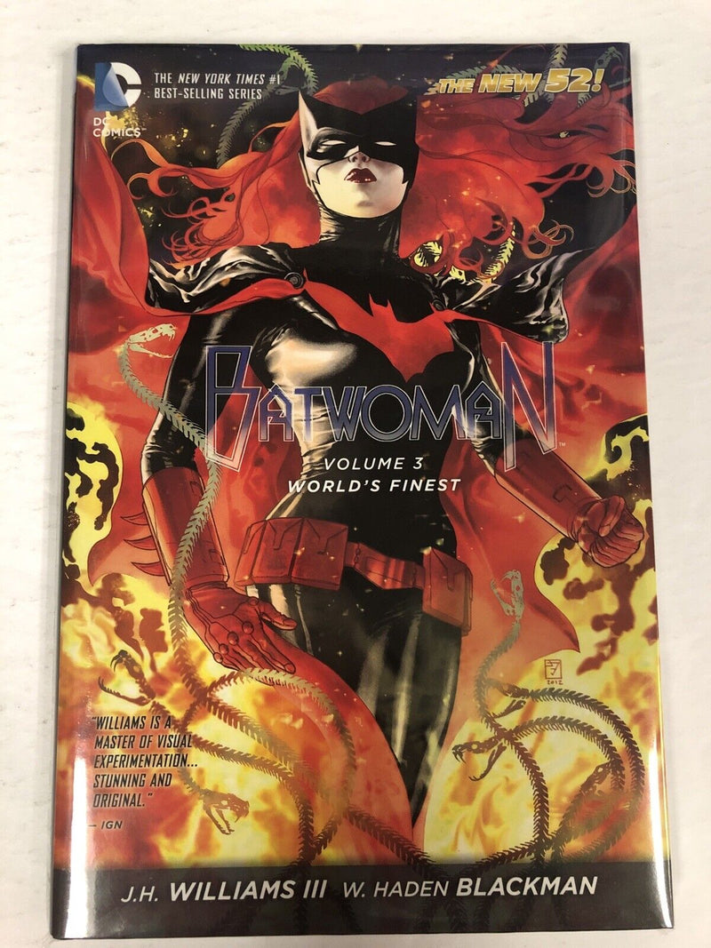Batwoman Vol 3: World’s Finest | HC Hardcover (2013) J.H Williams III