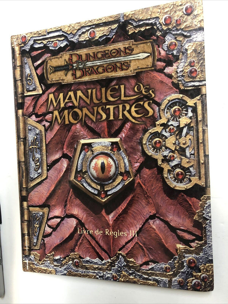 Dungeons Dragons Manuel Des Monstres (2000) HC (French)