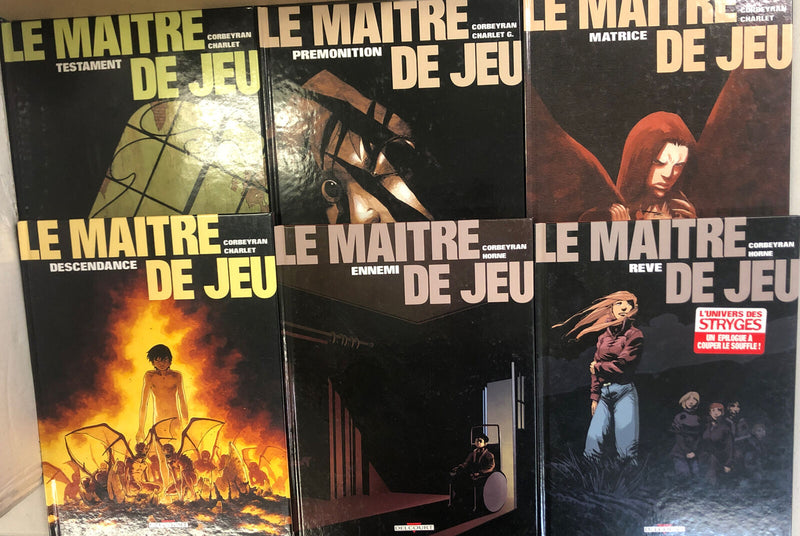 Le Maitre De Jeu  Vol.1-6  (2004) Delcourt French Complete Set!