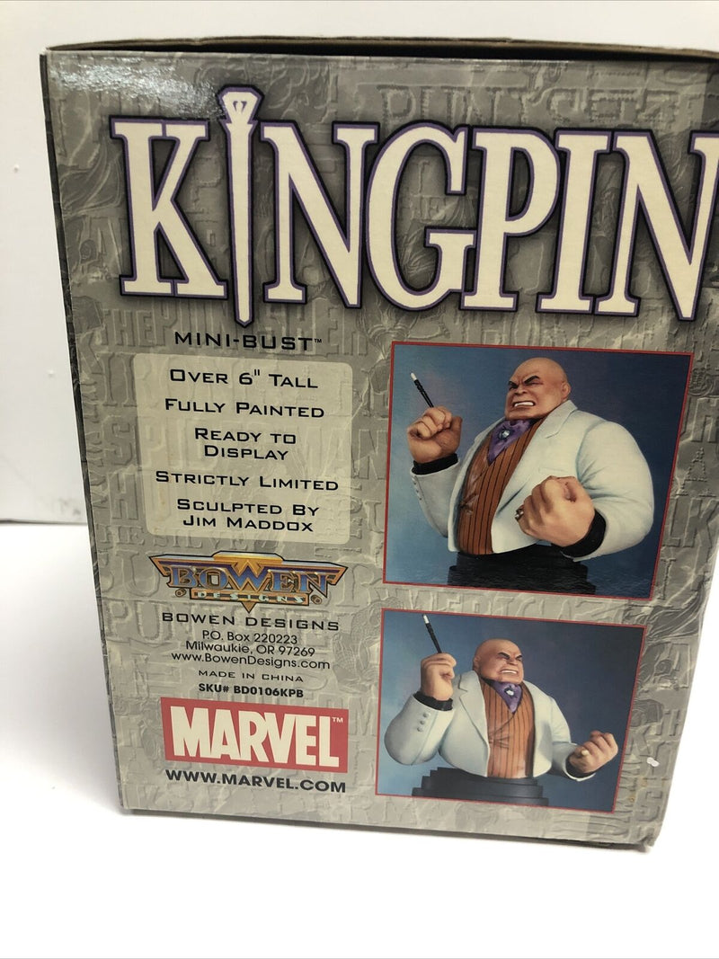 Kingpin Marvel Mini-Bust 6” Sculpted By Jim Maddox 2006