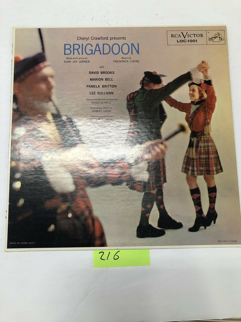 Brigadoon Cheryl Crawford  Presents Vinyl LP Album