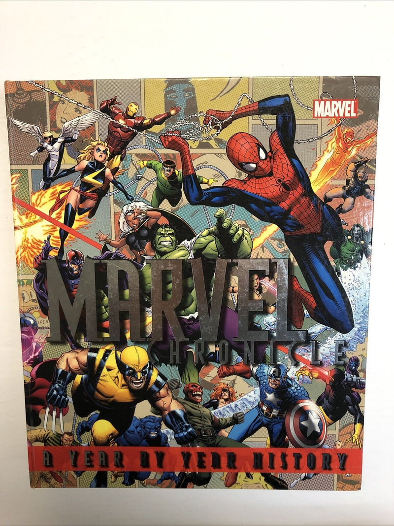Marvel Chronicle A Year By Year Hardcover HC (2008) (VF/NM) | Tom Brevoort