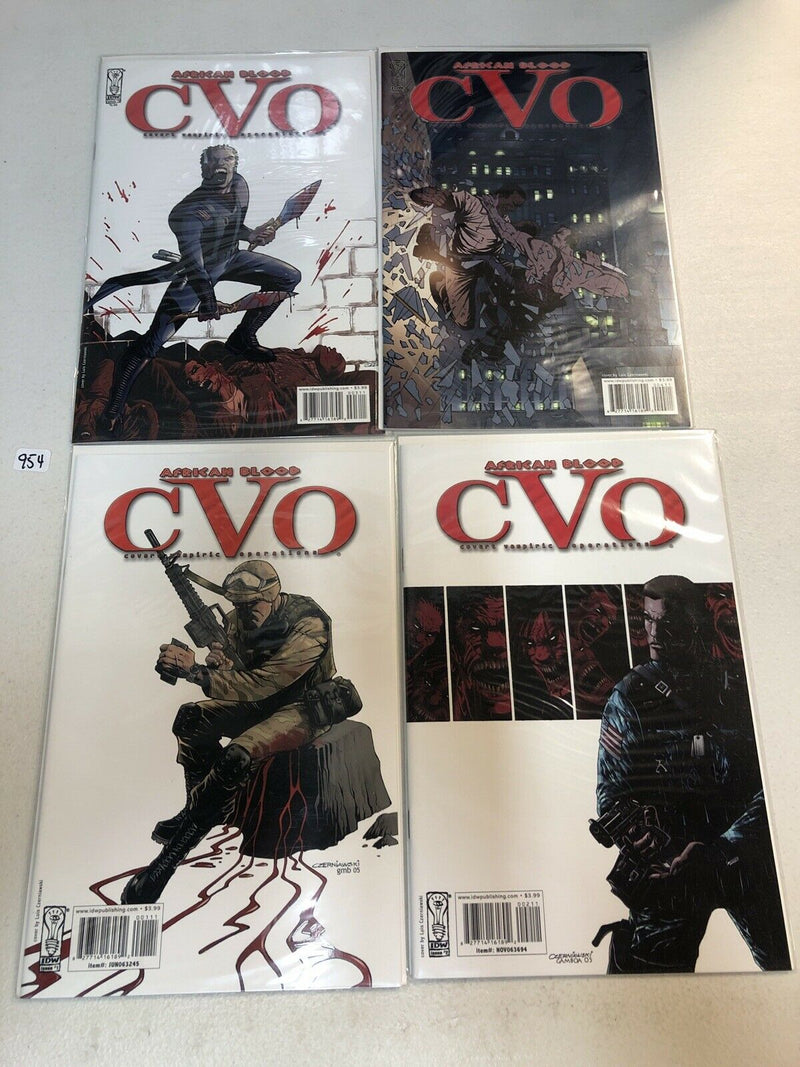 CVO Covert Vampire Operations (2007) 3 different series + 2 (VF/NM) Complete Set