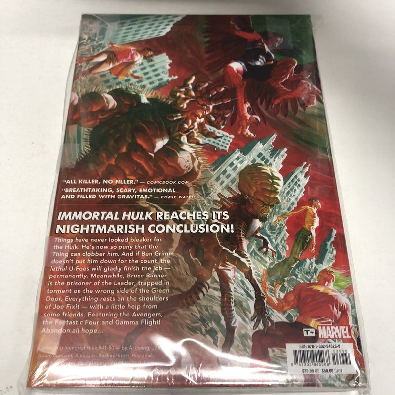 Immortal Hulk Vol. 5 (2022) Al Ewing| Marvel Comics| Hardcover| Brand New-Sealed