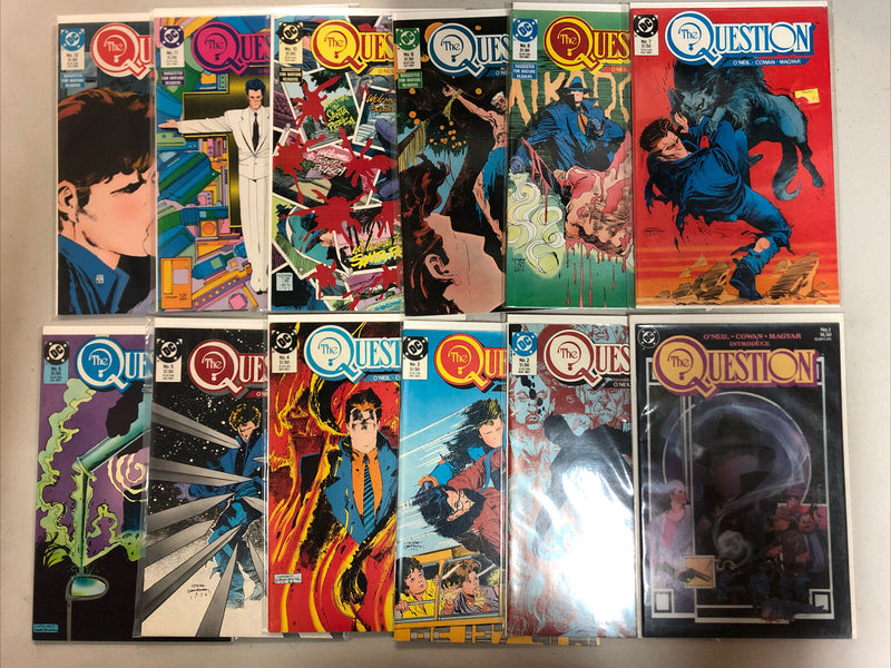 The Question (1987) #1-16, 18-36, Annual #1 & 2 (VF/NM) Complete Run Set DC