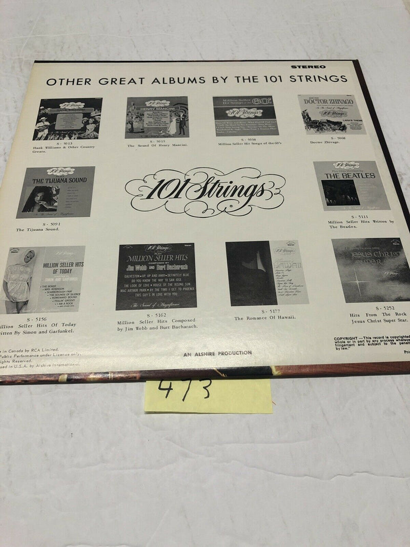 The Cole Porter Song Book By 101 Strings Vinyl LP Album