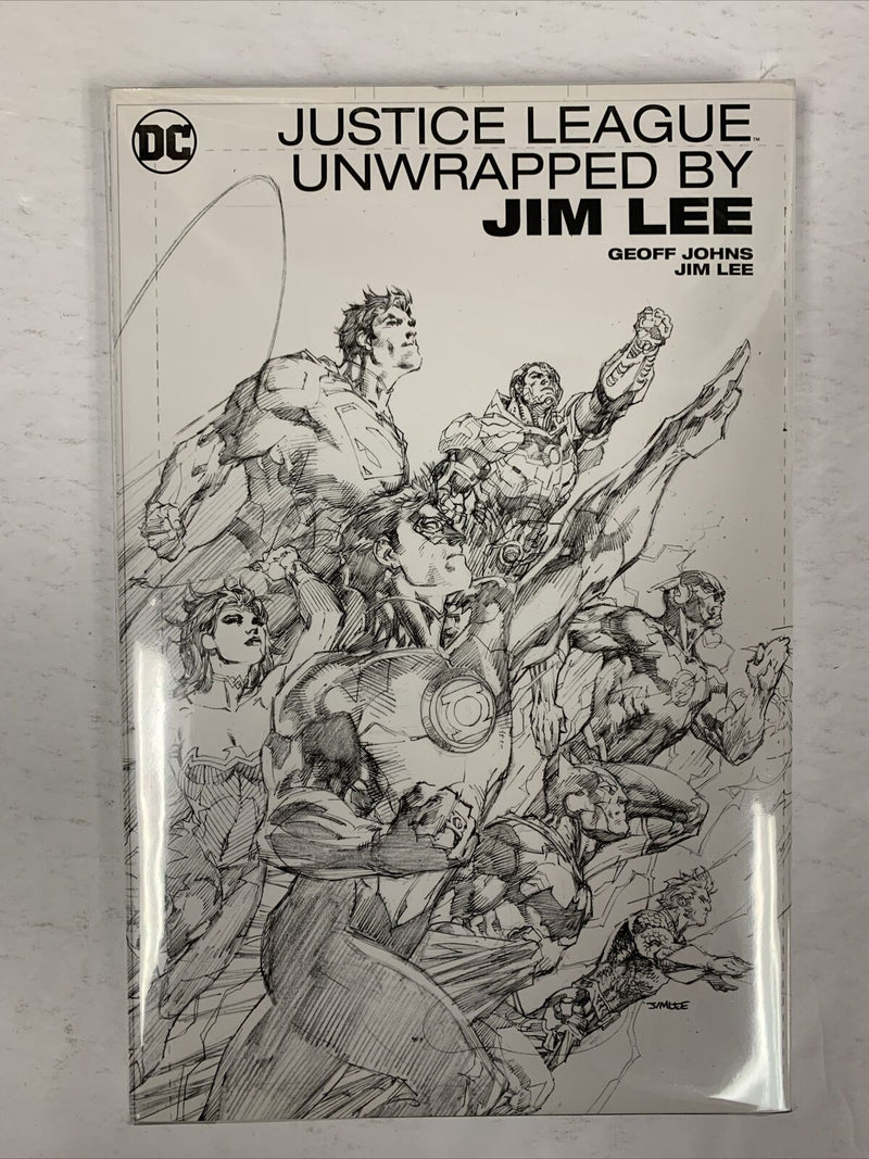 Justice League Unwrapped By Jim Lee Hardcover HC (NM) Johns | Lee