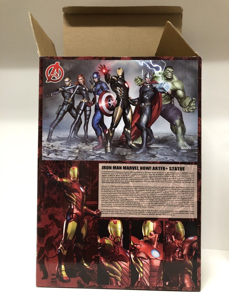 Marvel Now Artfx+ Iron Man Statue 1/10 Scale Pre Painted Model Kit
