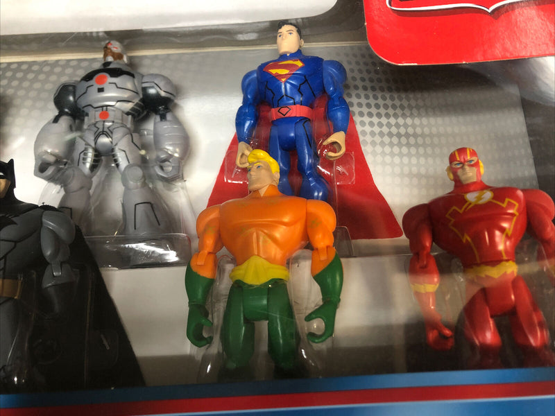 Justice League All Stars 7 Figure Pack Target Exclusive 2013 New