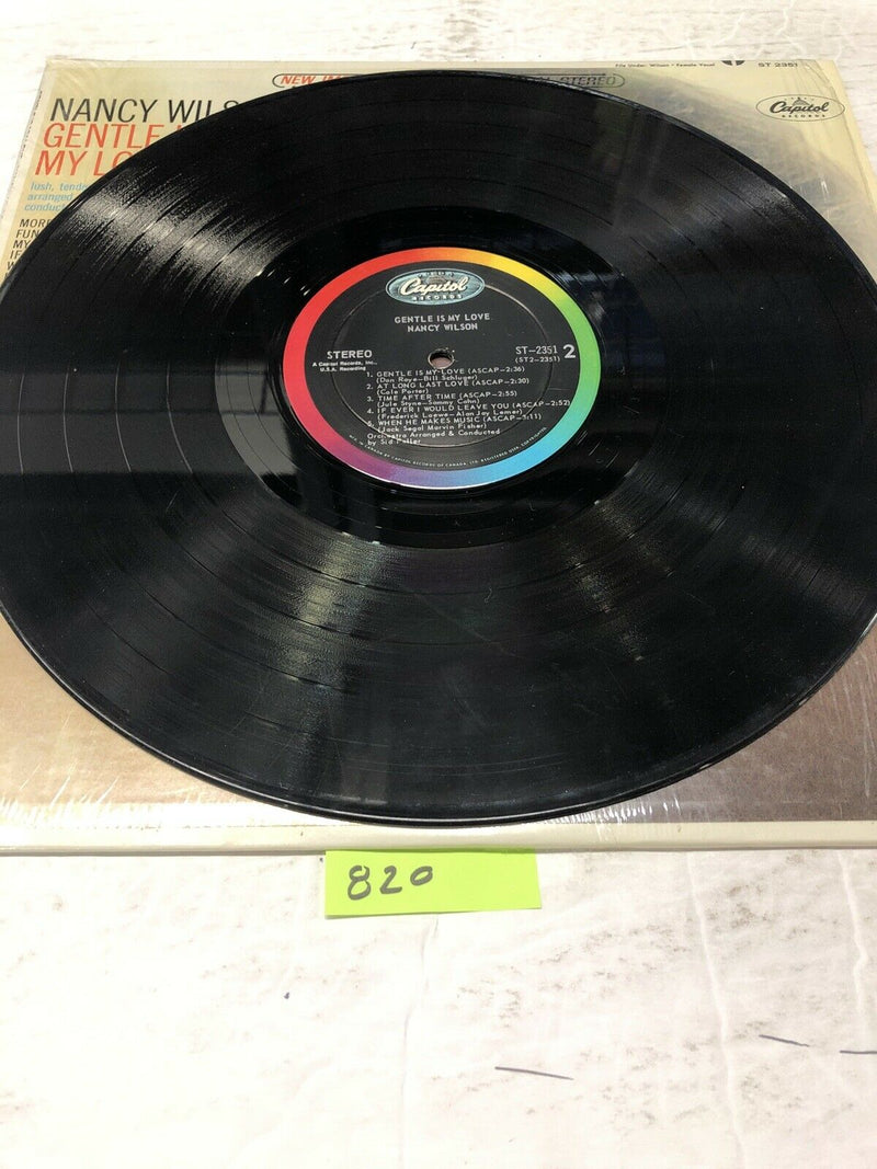 Nancy Wilson  Gentle Is My Love Vinyl LP Album