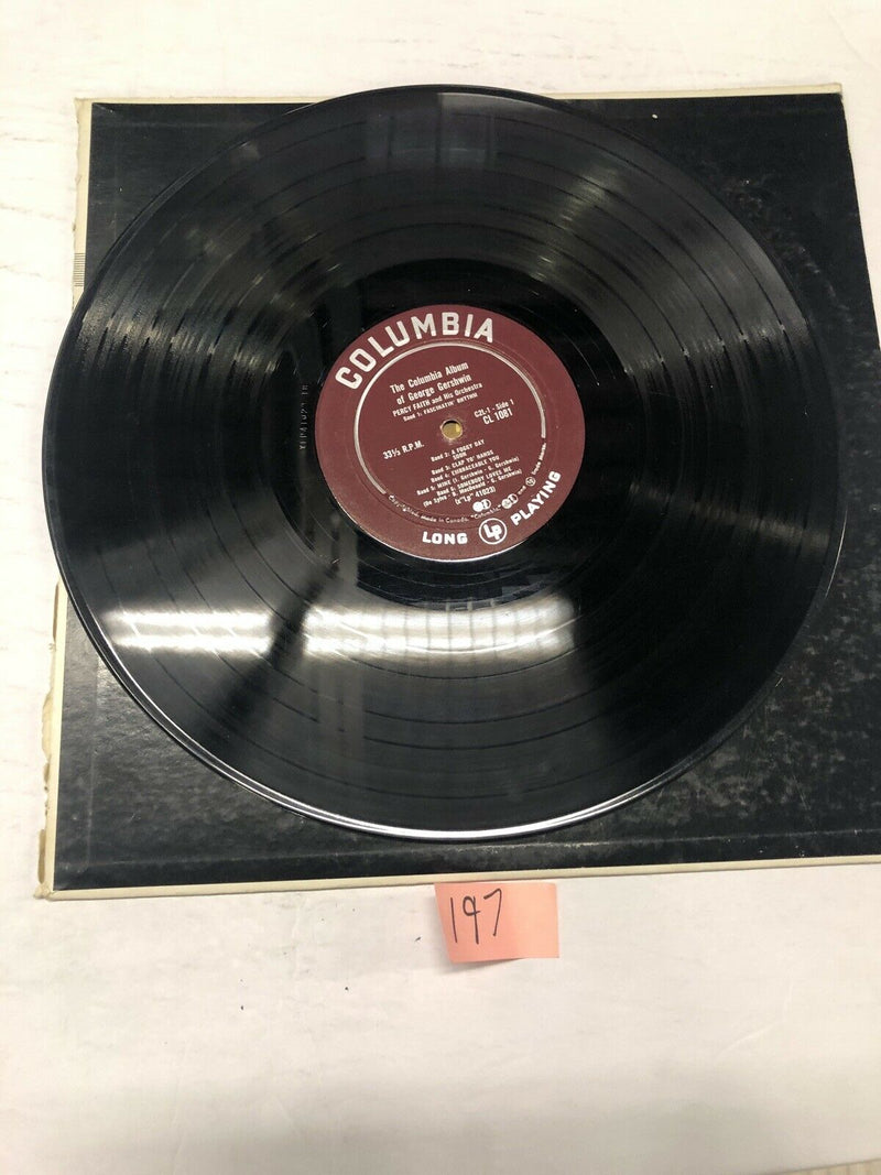 George Gershwin Columbia Album Of...  Vinyl LP Album