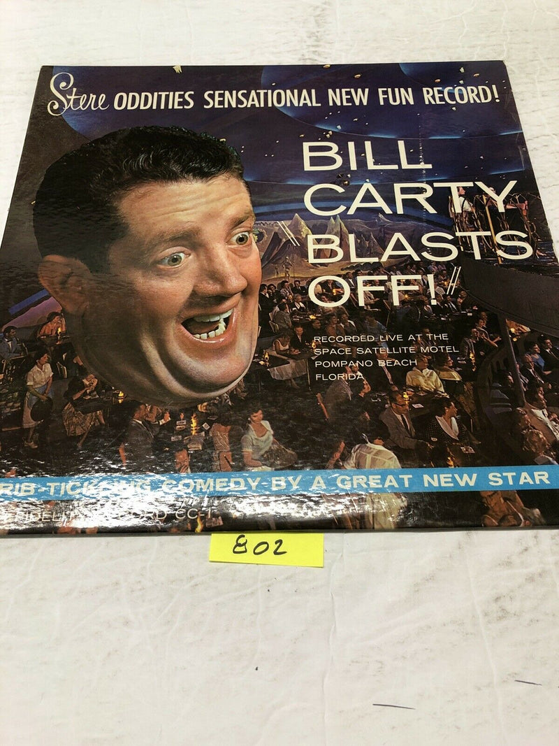 Bill Carty Blasts Off  Vinyl LP Album