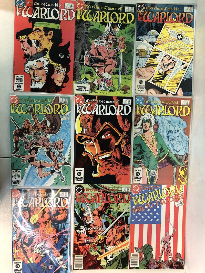 The Warlord (1982) Consequential Set # 58-133 & Annual # 1-6 (F/VF) DC Comics