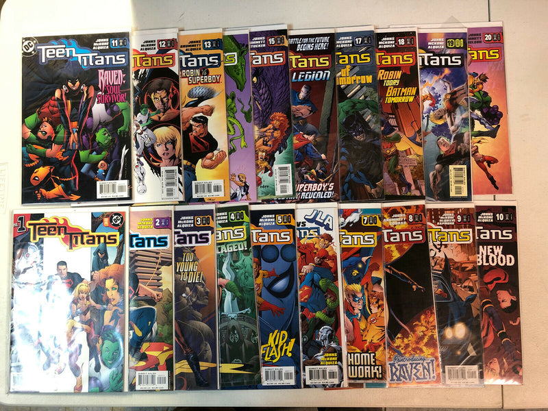Teen Titans 2003 #1-65 Annual;Sec/Fi;Leg/Sp #1 VF/NM Complete Sequential Run Set
