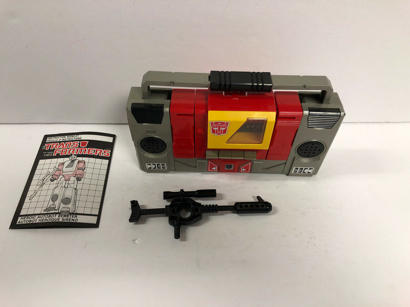 1984 Transformers Blaster G1 Complete With Instructions