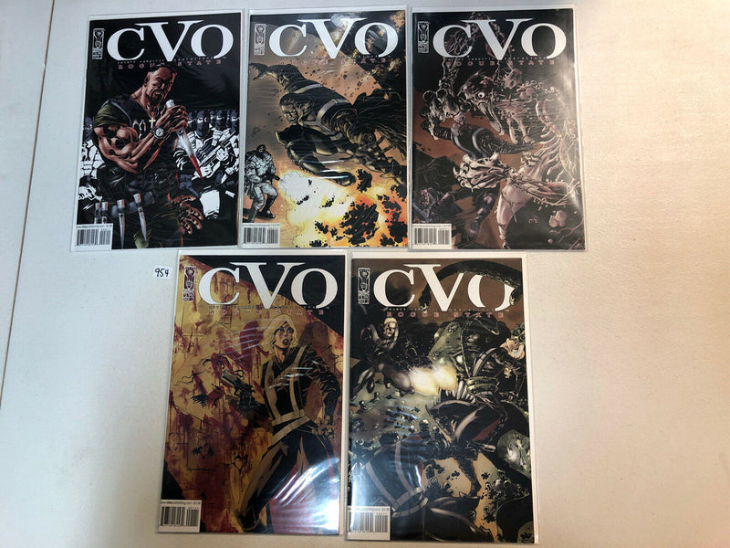 CVO Covert Vampire Operations (2007) 3 different series + 2 (VF/NM) Complete Set