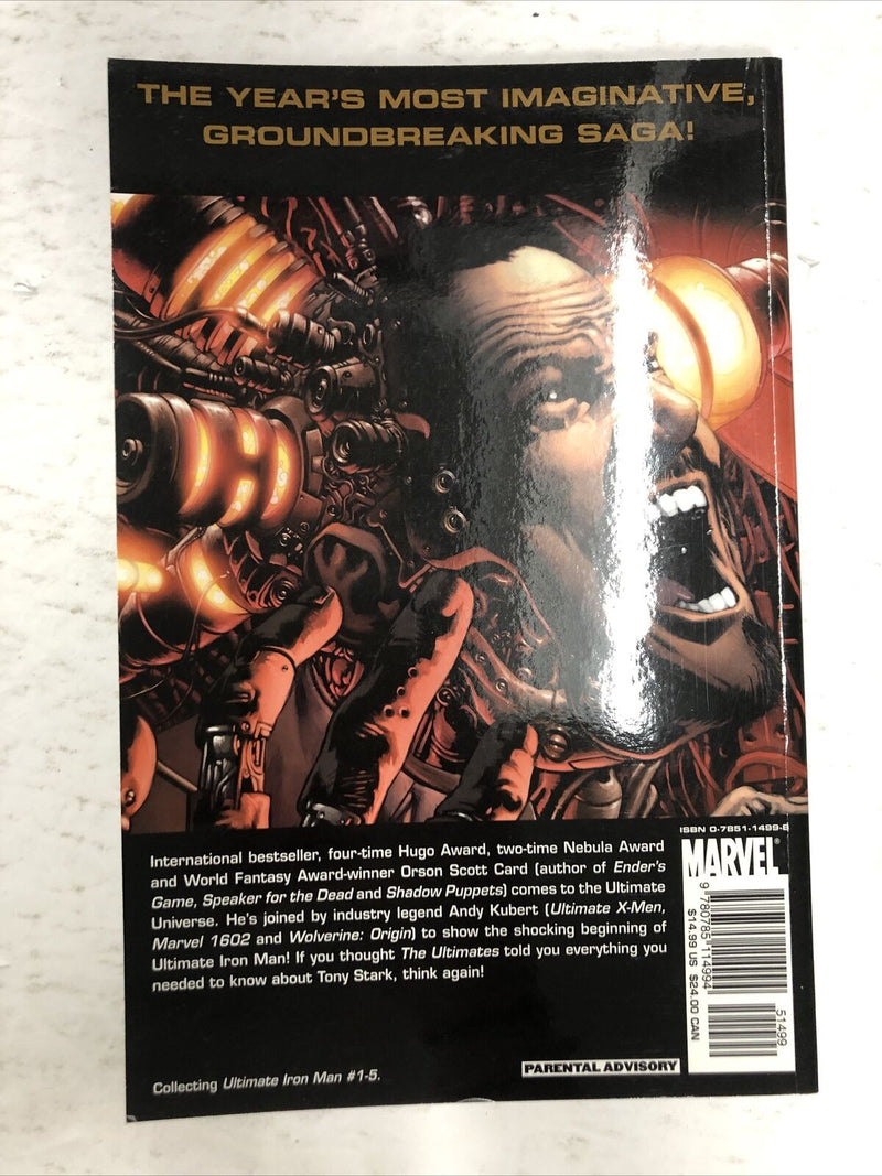 Ultimate Iron Man Vol.1 By Orson Scott Card (2006) TPB Marvel Comics