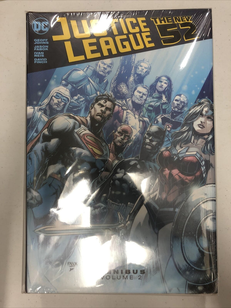 The New 52 Justice League Vol.2 Omnibus (2022)By Geoff Johns HC DC Comics Sealed