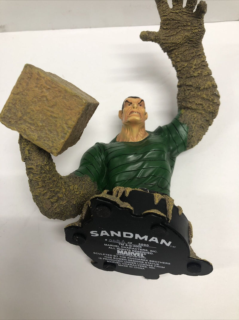 Sandman Marvel Mini-Bust 6” Sculpted By For Kucharek Brothers 2005