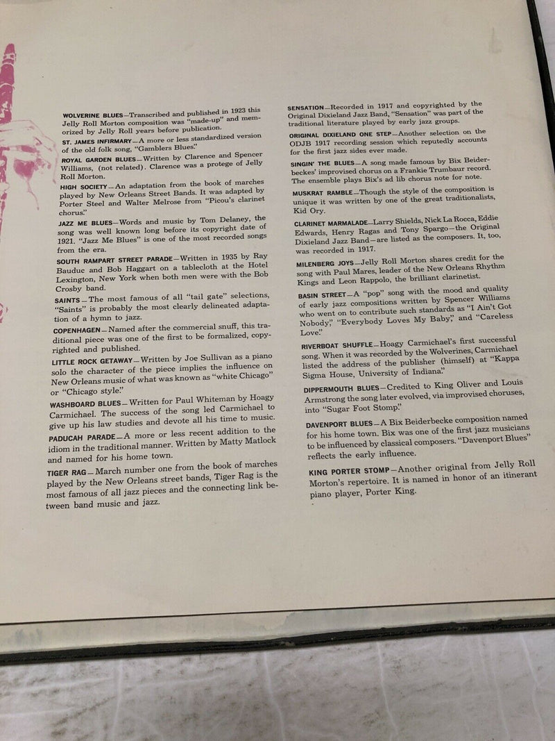 The Dixieland Story Matty Matlock And the Paducah Patrol Double Vinyl  LP Albums